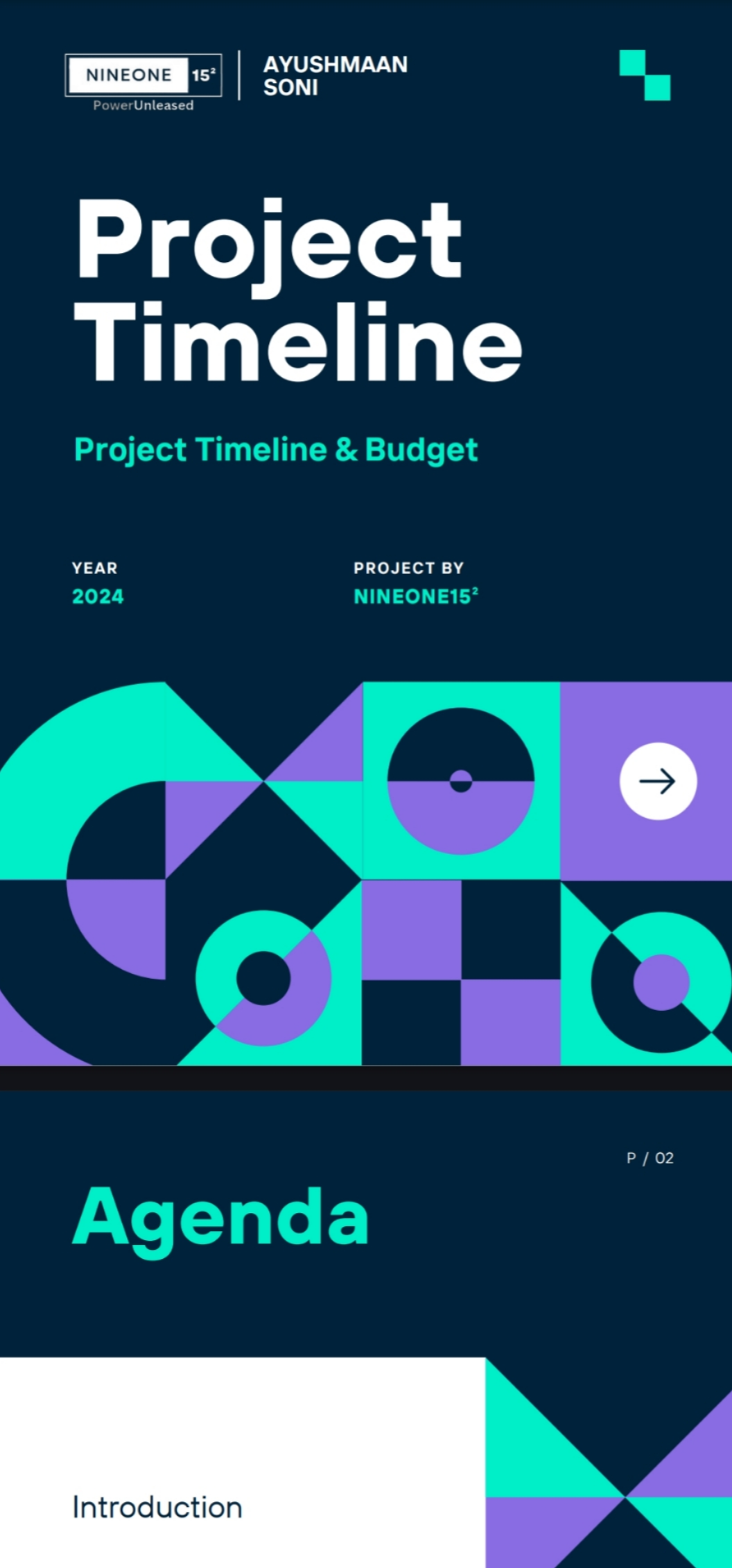 project timeline